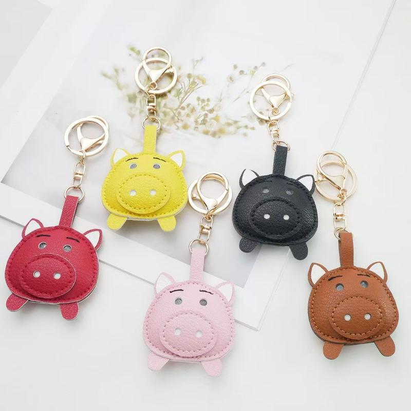 Mini Backpack Purse - سلسلة مفاتيح جلدية على شكل خنزير