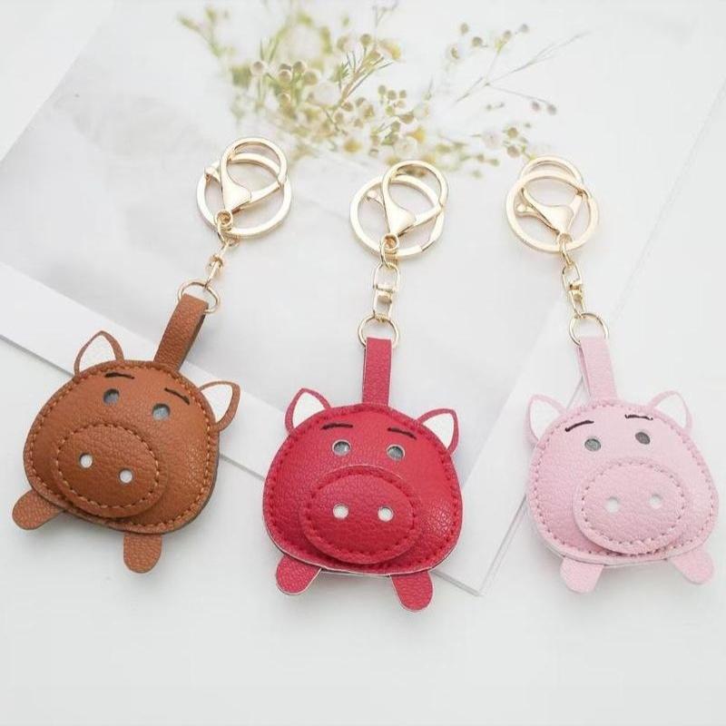 سلسلة مفاتيح جلدية على شكل خنز - مراجعة Mini Backpack Purse وسعره
