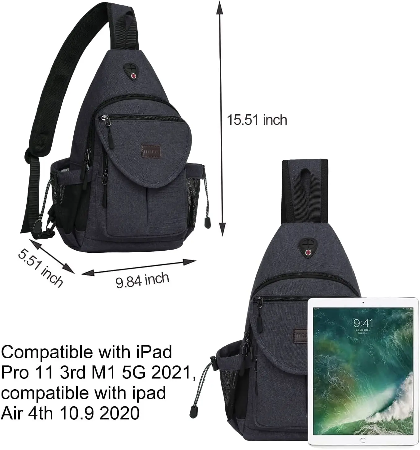 حقيبة ظهر بحمالة للرجال والنسا - مراجعة Travel Backpack Anti Theft وسعره