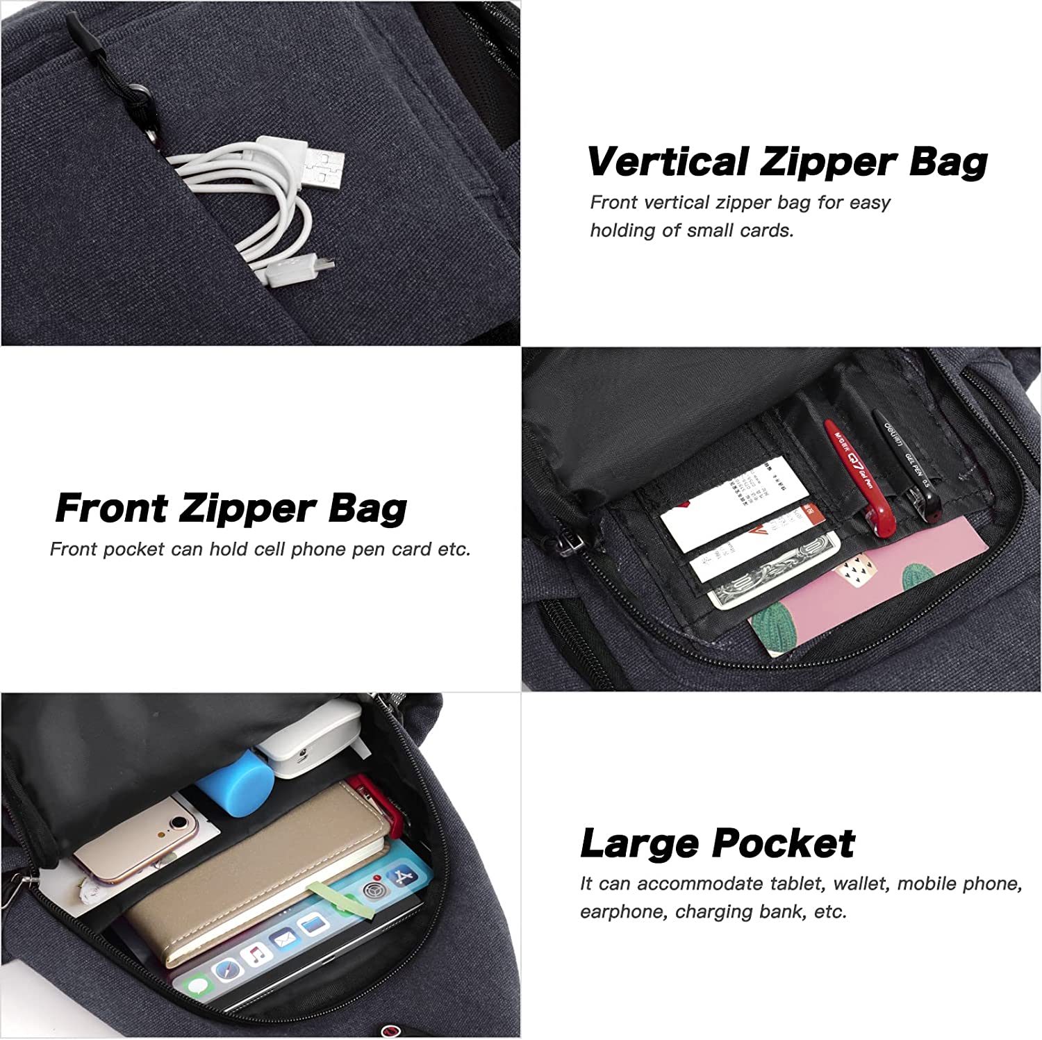 حقيبة ظهر بحمالة للرجال والنسا - مراجعة Travel Backpack Anti Theft وسعره
