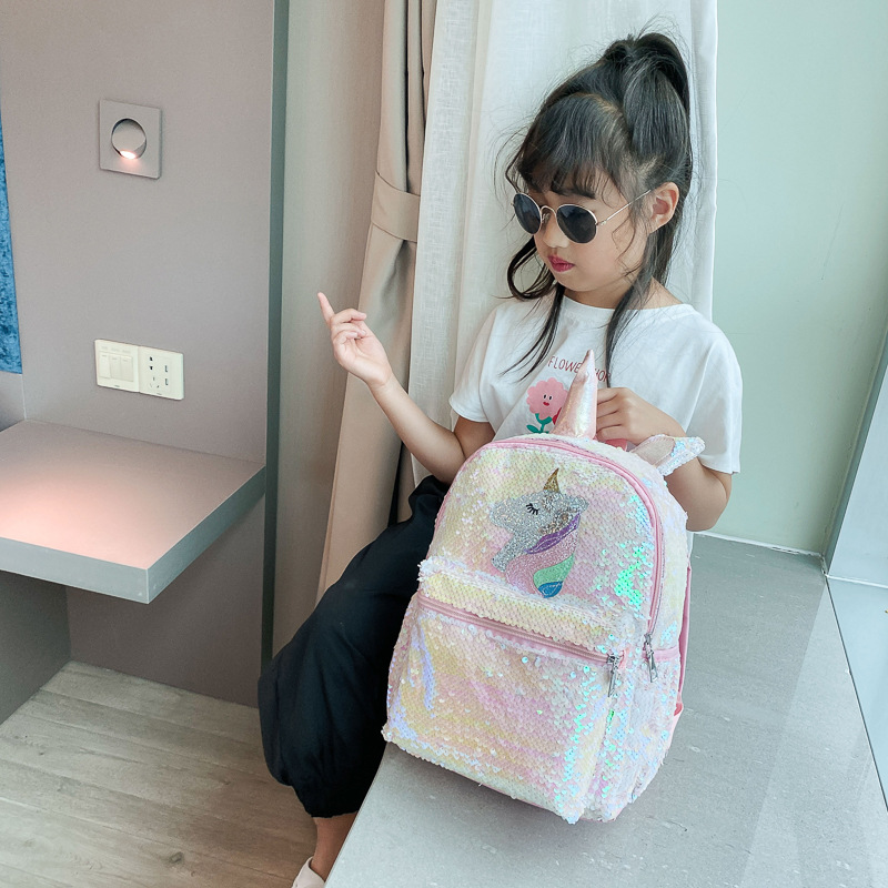 حقيبة ظهر وردية للفتيات بتصميم - مراجعة School Backpack Teen وسعره