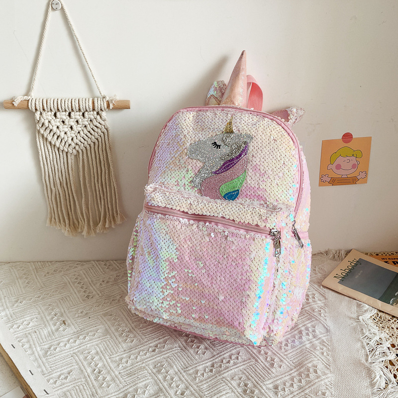 حقيبة ظهر وردية للفتيات بتصميم - مراجعة School Backpack Teen وسعره