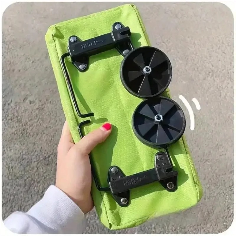 عربة تسوق قابلة للطي ومحمولة ب - مراجعة Foldable Backpack Small وسعره