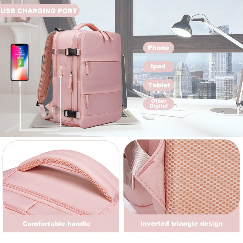 حقيبة ظهر للسفر مضادة للسرقة ل - مراجعة Travel Backpack Anti Theft وسعره
