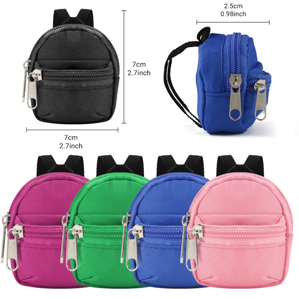 حقيبة نقود محمولة للجنسين بحجم - مراجعة Mini Backpack Purse وسعره