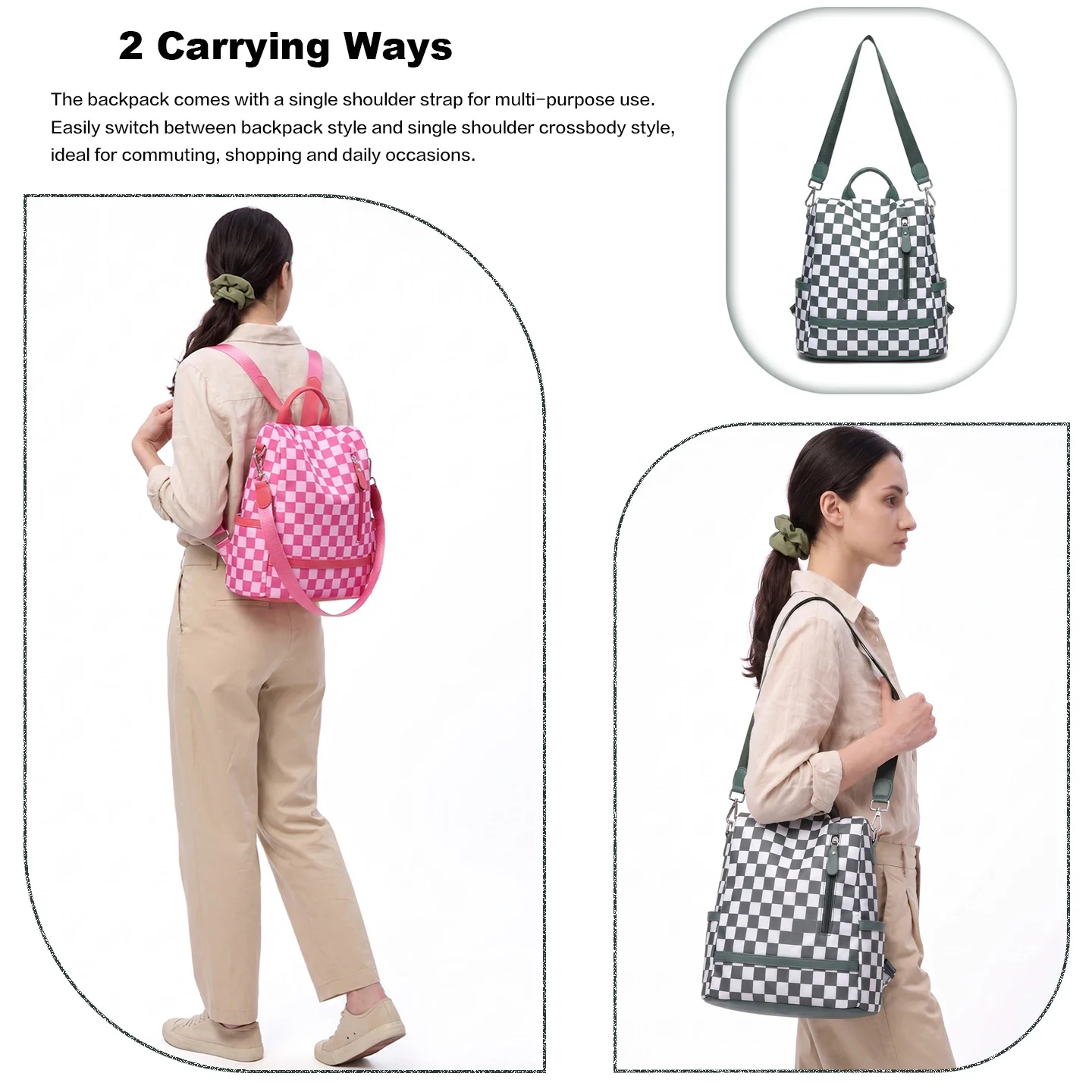 حقيبة ظهر أكسفورد مضادة للسرقة - مراجعة Travel Backpack Anti Theft وسعره