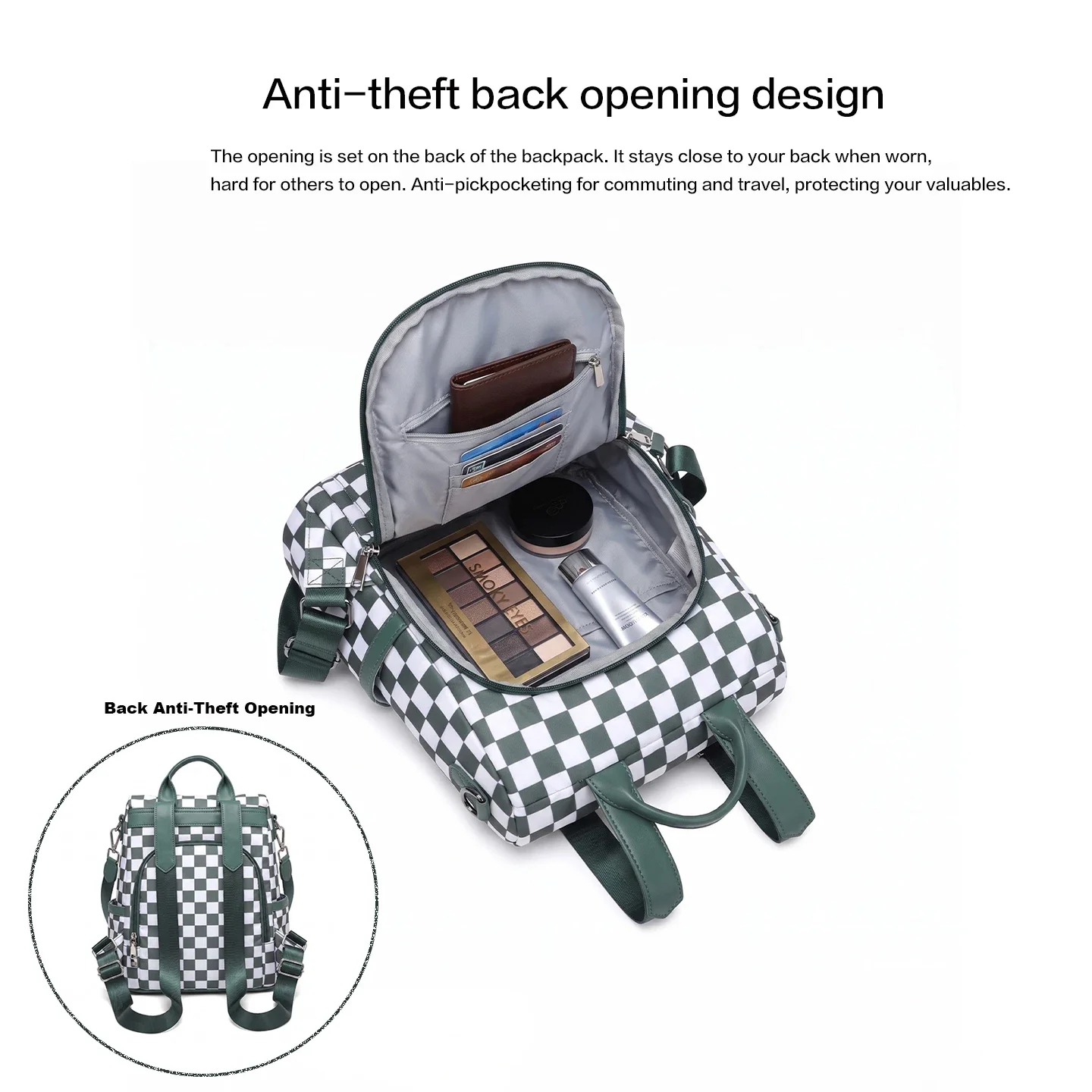 حقيبة ظهر أكسفورد مضادة للسرقة - مراجعة Travel Backpack Anti Theft وسعره